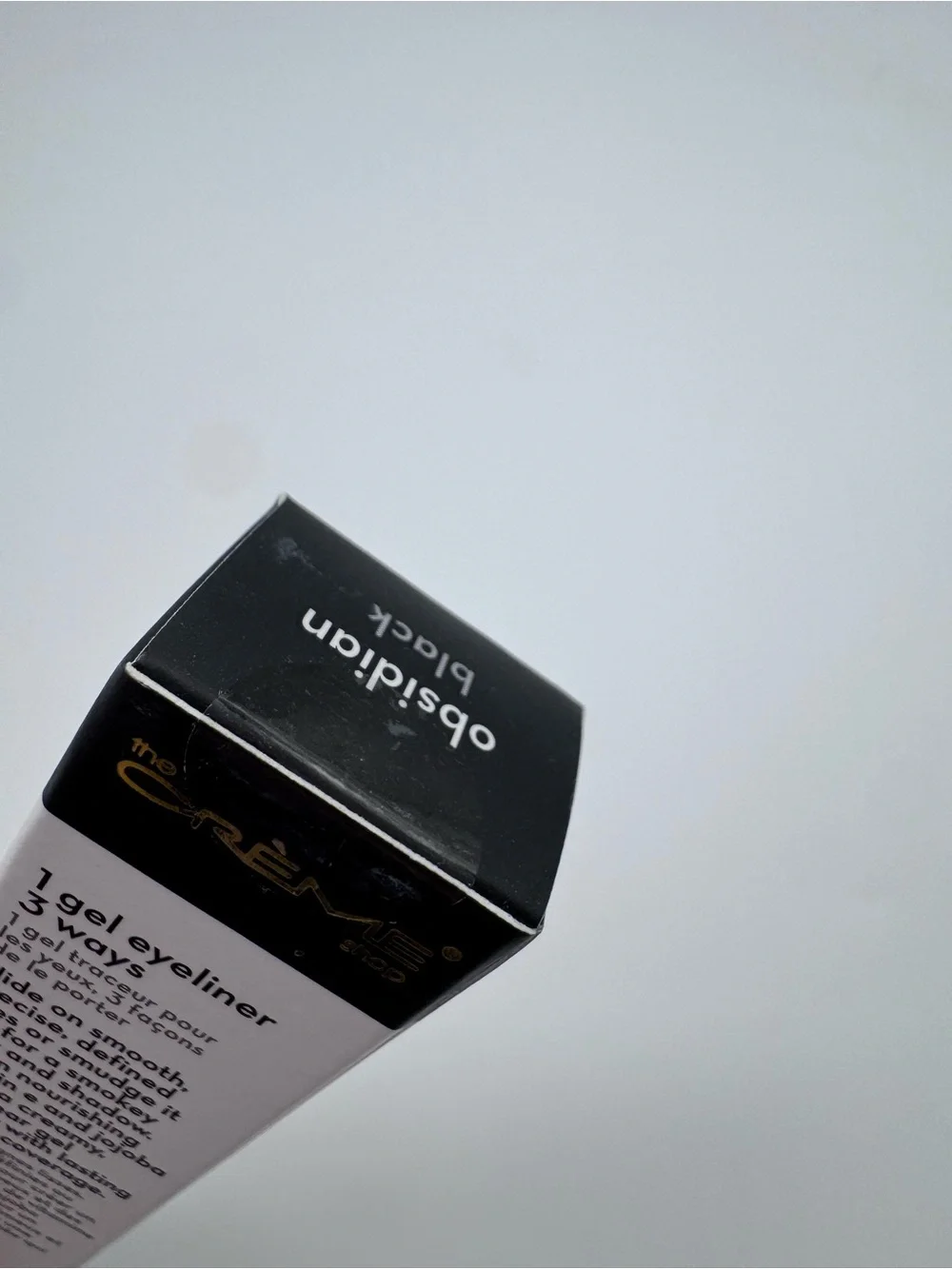 The Crème Shop 3-in-1 Chroma Gel Crème Eyeliner Obsidian Black Sealed